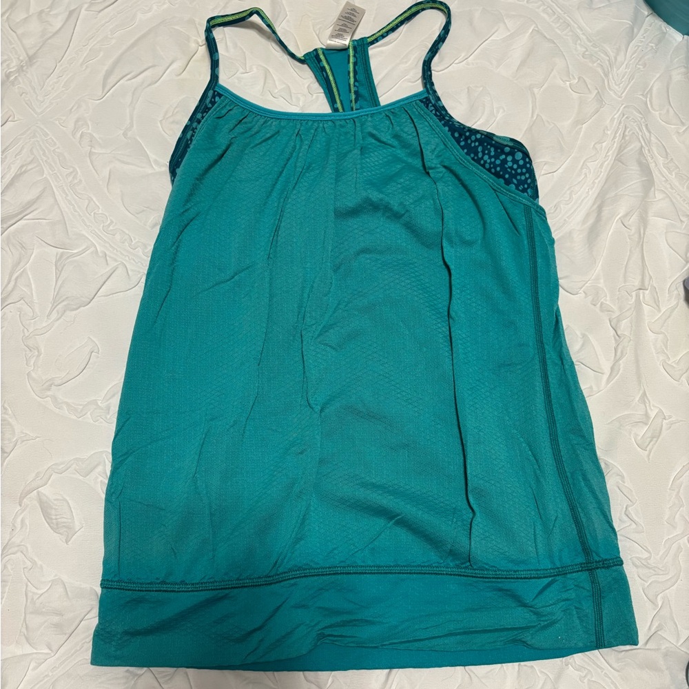 Size 14 Ivivva tank top with a built in bra